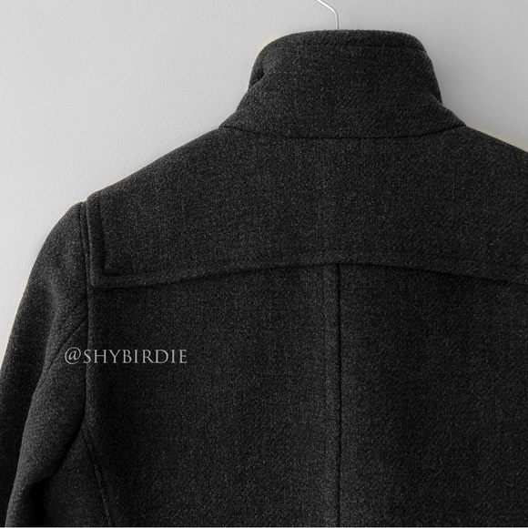 Banana Republic Toggle Wool Tweedy Twill Coat - Picture 5 of 16